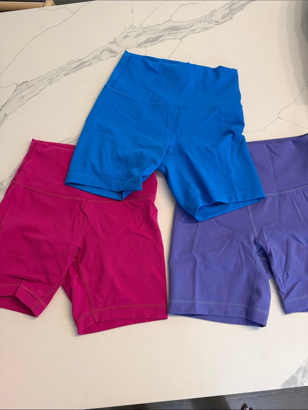 lululemon athletica Wunder Train 6” High-Rise Bike Shorts. Barely worn
